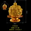 Doce Velas Zodiacales Linterna Dragón Dorado Velas Año del Dragón Velas Auspiciosas del Festival de Linternas Velas de Loto Fabricante