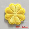Adesivos de pano nova flor novas roupas infantis desenhos animados adesivos de pano multi-cor pequenas flores adesivos roupas infantis adesivos decorativos