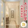 Cortina de Contas de Cristal Divisória Cortina Pendurada para Sala de Estar Entrada Feng Shui Cortina de Porta Tela Decorativa Cortina Pendurada de Cabaça da Moda Não Requer Furação
