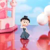Paisaje en miniatura, caricatura creativa, figuritas lindas con forma de bolita, accesorios decorativos, adornos de escritorio y para coche