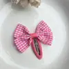 Nova Presilha de Cabelo Infantil Laço de Tecido Presilha BB Totalmente de Tecido Não Machuca o Cabelo Presilha Doce Acessórios de Cabelo Suporta Personalização