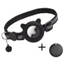 Collares para Gatos Transfronterizos Seleccionados Cuidadosamente con Cascabeles, Adecuados para Collares Reflectantes con Airtag, Cubiertas de Silicona con Orejas de Gato, Collares de Rastreo para Mascotas