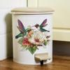 Fun-F894 Flores em Aquarela Personalizadas em Beija-flores Decoração de Parede de Fundo para Cozinha Sala de Estar Adesivos Exportação Atacado