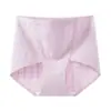 Pantaletas Jacquard de Algodón Puro para Mujer de Cintura Alta Control de Abdomen Mejoradas con Entrepierna de Algodón Antibacteriano 7A Talla Grande Sin Costuras Modelo Nuevo 2024