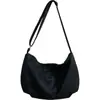 Corea del Sur Ins Bolso de Hombro de Gran Capacidad para Mujer Simple Combinable Bolso Dumpling para Estudiantes de Clase Viajero Bolso Cruzado