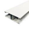 Cortina enrollable personalizada Blackout Track 30 Apertura doble Cortina gris claro Track Accesorios de aleación de aluminio Blackout Track