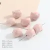 Cuentas de Cabeza de Gato de Cerámica Lindas Cuentas Sueltas Pulsera Materiales para DIY Animal Coloridas Cuentas de Porcelana Estudiante Accesorios de Joyería Hechos a Mano