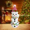 Ventas Directas de Fábrica Adornos Navideños de Muñeco de Nieve Plástico Soplado Decoraciones de Escritorio Hogar Festividades