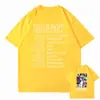 Camiseta Básica Estilo Europeo y Americano Taylor Swift el Eras Tour Camiseta de Mujer Holgada y Divertida de Manga Corta