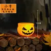 Linterna de Calabaza de Halloween Caja de Dulces Portátil Infantil Decoraciones Cubo de Calabaza Dulce o Truco Pequeños Regalos Juguetes Linterna de Calabaza