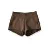 Shorts básicos retro de melocotón para mujer estilo europeo y americano, estilo puro y seductor, rejuvenecedores, alargan las piernas, pantalones casuales de chica hot al por mayor