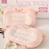 Almofada infantil de algodão puro bordado de desenho animado Classe A travesseiro de soneca para jardim de infância travesseiro para dormitório de estudante núcleo de travesseiro proteção para o pescoço suporte para a coluna cervical auxílio para dormir