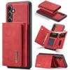 Funda protectora de cuero con billetera magnética fuerte y dividida para Samsung S23 FE, dos en uno, para teléfono S23