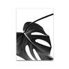 Pintura Colgante Nórdica en Blanco y Negro Hoja Animal Letra Núcleo de Pintura Arte Pastoral Planta Verde Sala de Estar Pintura Decorativa Póster Adhesivo de Pared