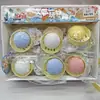 Brinquedo da moda mini pães cozidos no vapor, pães apertáveis, pingente para alívio de estresse, prêmio para máquinas de brindes infantis
