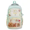 Mochila Escolar Fofa para Alunos do Ensino Fundamental, Ita Bag Estilo Japonês, Grande Capacidade, Alto Valor Estético, Mochila de Estudante, Mochila Transparente para Faculdade