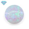 Huagang Pedra Preciosa Redonda Fundo Plano Opala Artificial Opala de Imitação Pedra Sintética Pedra Nua OPAL 16
