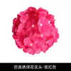 45 cabeças de hortênsia artificiais, flores de seda de hortênsia branca para decoração de casamento, fundo de parede de flores para salão de casamento, flores falsas decorativas DIY