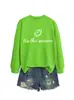 É a estação Amazon eBay site independente moda, única, versátil moletom esportivo feminino outono e inverno