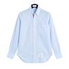 Camisa de manga longa com placket interno de fita TB feminina, mesmo estilo masculino e feminino, moda casal, top casual versátil