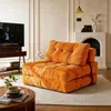 Sofá perezoso para una persona, doble uso para sala de estar, sofá cama plegable, tatami de ocio, cama reclinable para humano y perro, sofá comprimido