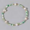 Explosiones Transfronterizas Pulsera Fresca de Nicho Estilo Bohemio Pulsera de Perlas Dopamina Pulsera Elástica Ajustable