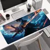 Mouse Pad Grande em Estoque com Bordas Lisas, Fornecimento Direto de Fábrica, Mouse Pad Espesso para Desktop, Suporta Pedidos Mistos
