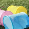 Bolsa de Malla para Guardar Juguetes de Niños Cubo Portátil Cubo para Pelotas de Playa al Aire Libre Bolsa de Malla Transpirable Cubo de Almacenamiento Lindo
