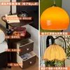 Lámpara de pie de lujo ligero estilo italiano para dormitorio junto a la cama, integrada con una lámpara de mesa de almacenamiento de ambiente de alta gama para la sala de estar junto al sofá