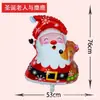 Globos de Navidad Papel de Aluminio Papá Noel Renos Navideños Muñeco de Nieve Árbol de Navidad Dibujos Animados Arreglo Decoración Inflable