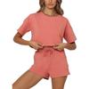 Beize 2022 Ropa Europea y Americana para Mujer Primavera y Otoño Nuevo Conjunto Deportivo de Dos Piezas con Tops y Shorts para Mujer Estilo Europeo y Americano