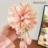Goma para el Cabello Infantil de Flor de Tulipa para Niñas 2026 Nuevo Estilo Cuerda para Moño Flor en la Cabeza Accesorio para el Cabello