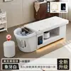 Cama de Lavado de Cabello para Barberías de Exportación Transfronteriza, Cama Integrada de Terapia Capilar con Circulación de Agua, Vapor, Masaje de Belleza y Calentador de Agua