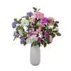 Atrapasueños de primavera, flores artificiales lilas, plantas verdes, venta al por mayor, decoración de bodas, manualidades, estilo Ins, fabricante