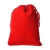 Bolsa de Franela con Cordón Bolsa de Almacenamiento Borde Biselado de Terciopelo Bolsa de Tela para Joyería Bolsa Negra de Franela con Cordón en stock Bolsa