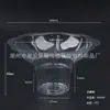 Tazón de Hielo Mianmian Celebridad de Internet Tazón de Hielo Raspado Desechable Tazón de Pétalos Caja para Empacar Smoothies Copo de Nieve Taro Gachas de Hielo Tazón de Helado