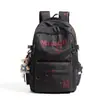 Mochila Escolar Moderna y Genial para Estudiantes de Preparatoria Hombres, Mochila de Viaje de Moda Estilo Coreano de Gran Capacidad para Estudiantes Universitarias Mujeres, Mochila Reflectante para Computadora