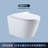 Vaso Sanitário Cerâmico de Parede com Tampa de Queda Lenta, Sistema de Instalação com Caixa Acoplada Oculta, Vaso Sanitário Suspenso de Parede