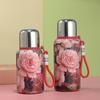 Termo de acero inoxidable 316 para mujer, taza de agua de gran capacidad, portátil, ligera y de lujo, para exteriores, estilo nacional