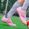 Zapatillas de fútbol Messi F50 transfronterizas con tacos TF para césped artificial, tacos AG para cuero, para entrenamiento de hombres, mujeres, niños y adolescentes
