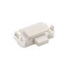 TS-A025 2*4 Botón lateral de placa de fregadero Presione el interruptor táctil pequeño Componentes microelectrónicos blancos con soporte