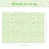 Papel Copia Tejido Verde Wx248 17g Papel de Regalo Dulces a Prueba de Humedad Patrón Estilo Chino Papel de Pera