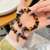 Nuevo Estilo Pulsera de Cuentas Lazo Periférico Nicho Avanzado Diseño de Pulsera Cuentas Dulce Pulsera de Novia Estilo Ins