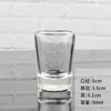 Copo de vinho branco com fundo grosso de vidro copo pequeno para destilados garrafa de vinho taça para degustação de vinhos tigela para café e chá Copo Copo Kung Fu atacado