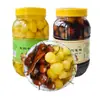 Pimentas de Sete Cores de Guangxi Picles em Garrafa Grande 0,9kg Pimentões Sino de Sete Cores Picles Crocantes e Ácidos para Acompanhamentos Apetitosos