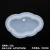 Molde de Pingente Molde de Etiqueta Osso de Cachorro Material para Artesanato DIY Cristal Epóxi com Furo Etiqueta para Pendurar Chaveiro Silicone