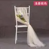 Cadeiras Brancas de Bambu, Cadeiras Douradas de Casamento, Cadeiras de Casamento para Gramado ao Ar Livre, Cadeiras Transparentes de Cristal para Convidados, Adereços para Decoração