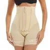 Pantalones moldeadores de cintura alta para mujer, venta al por mayor de fabricante europeo y americano, para adelgazar cintura y cadera, modelado deportivo y control de abdomen