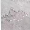 Almacenamiento de Baño para Inodoro Fregadero Estante para Jabón sin Perforaciones Caja de Jabón de Acero Inoxidable Estante para Jabón Estante de Almacenamiento de Hierro