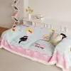 Cubierta de Sofá Rosa Dopamina de Moda para Sala de Estar, Antideslizante, a Prueba de Gatos, Cubre Sofá Completo para Apartamentos de Alquiler de Niñas